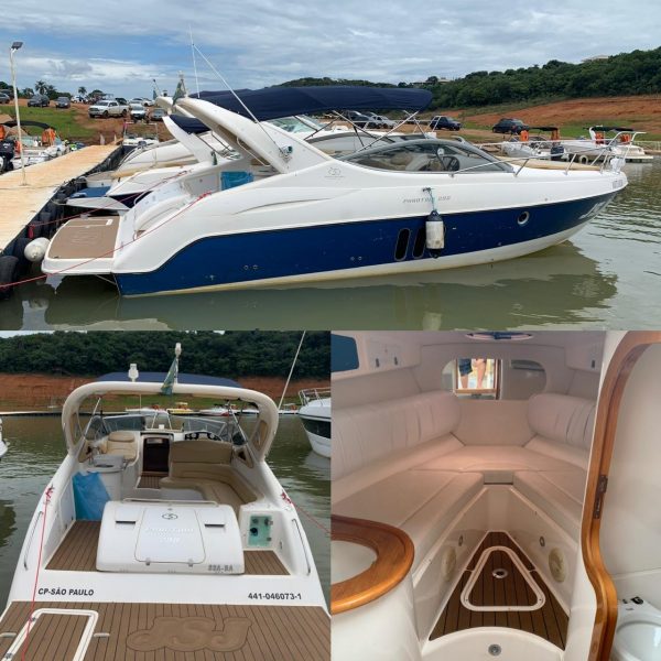 Ref:. 0031 – Passeio de Lancha em Escarpas do Lago e Represa de Furnas. Phanton 290 para 18 pessoas.